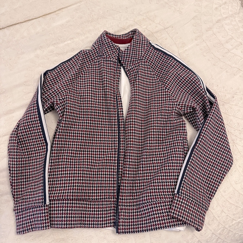 Janie and Jack houndstooth jacket and ringer T